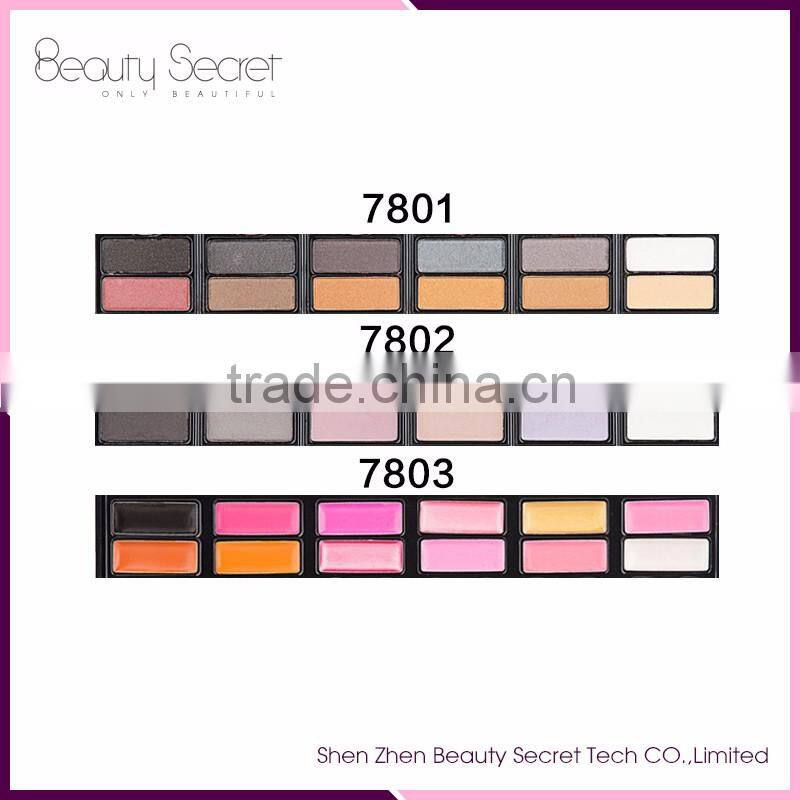 High Pigment 78colors Eyeshadow Palette manly cosmetics eyeshadow