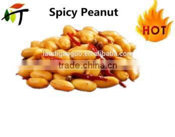 Wholesale crispy chilli flavor coated spicy peanuts Spicy Fried Peanut Flavor peanut OEM service for crispy spicy peanuts