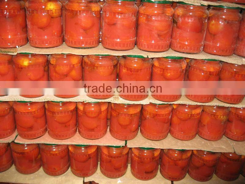 Vietnam Pickled big tomatoes in glass jar 720ml by HAGIMEX