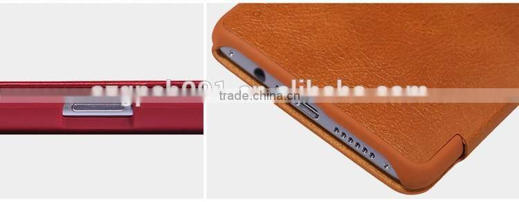 Quality Flip Leather Case For ONEPLUS 3 A3000, NILLKIN Qin PU flip leather phone Case BUSINESS CARD CASE CLASSIC RESTRO