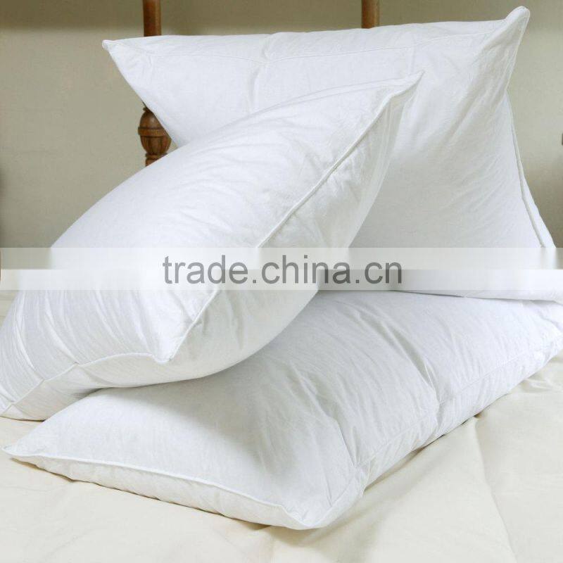 233TC 100% cotton Duck Feather Fill Pillow