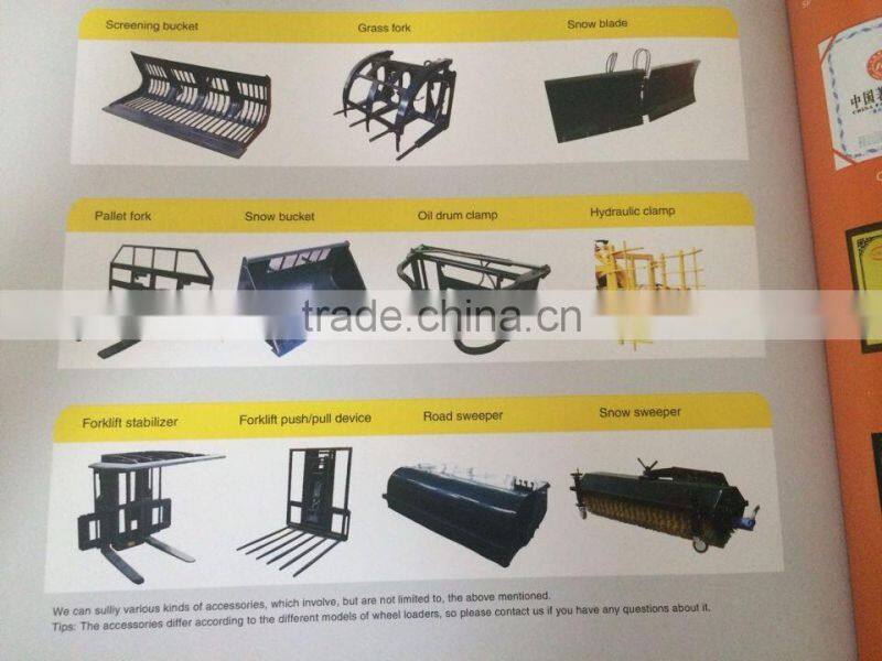 China hot selling 630B wheel loader with 3ton for load sand