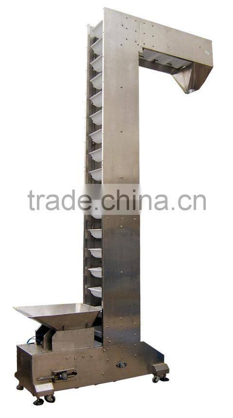 competitive removable high strength belt elevator for grain storage depot