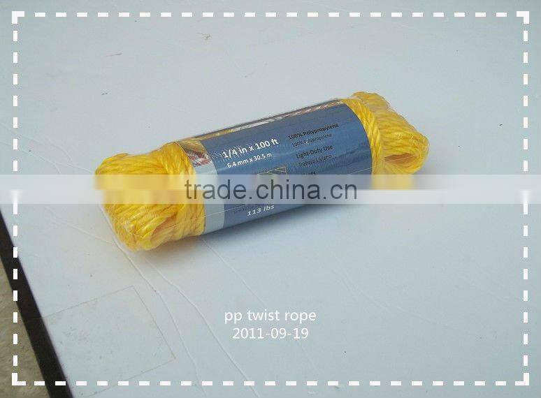 PP twist rope