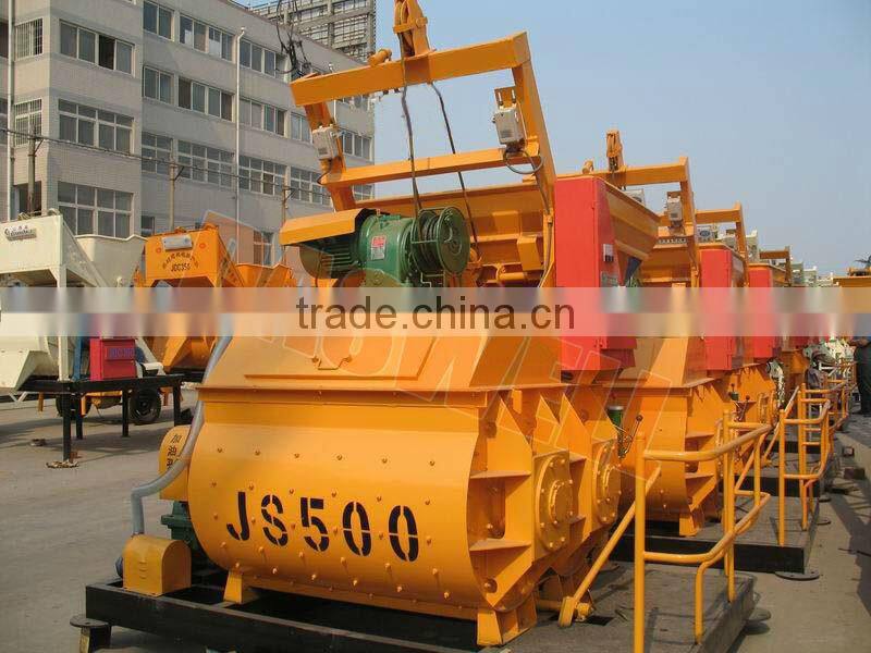 JS500 concrete mixer machine price