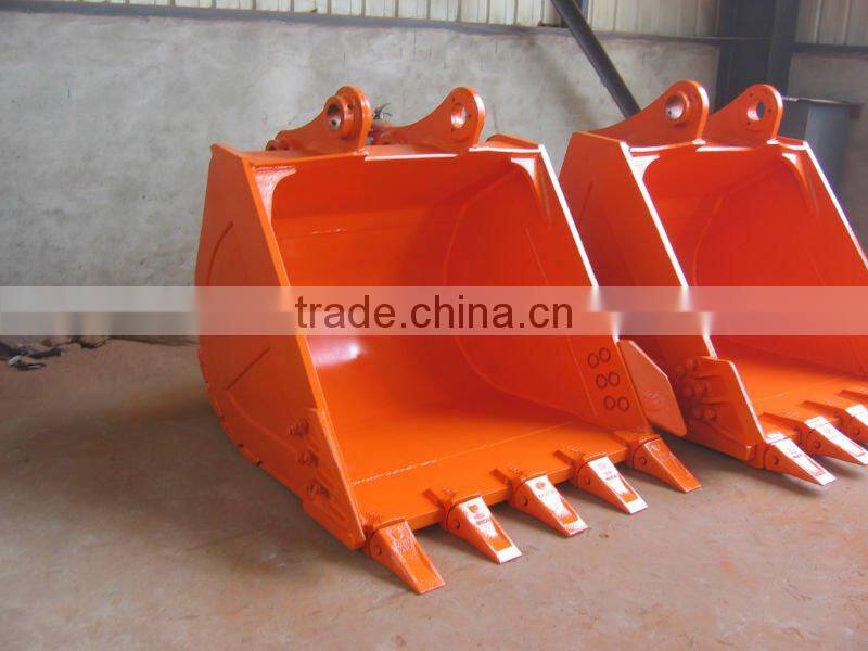 High quality Excavator parts rock bucket for SK100