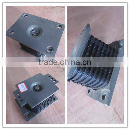 heavy truck parts rubber bearing assembly AZ9725520278,howo shacman truck parts rubber support assy