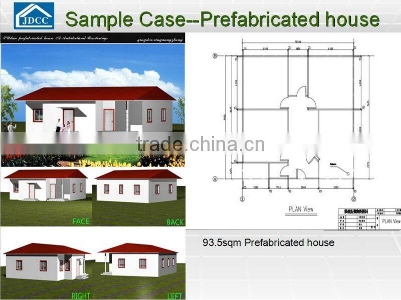 JDCC- Economic Steel Prefabricated Villa House