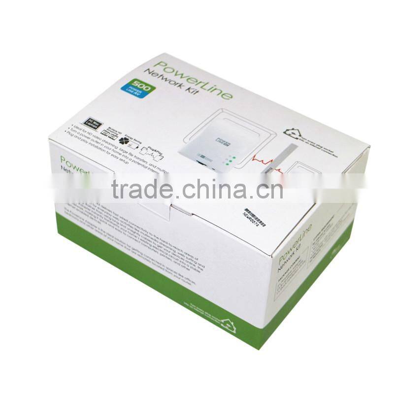 New products 500Mbps mini powerline extender network tool kit powerline adapter EU