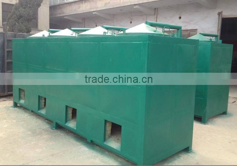 High Capacity Continuous Working Sawdust Charcoal Carbonization Stove Activated Carbon Furnace