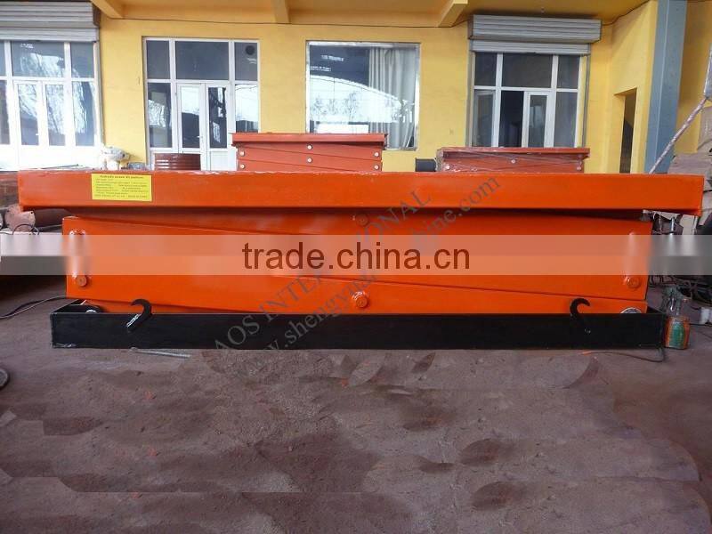 Good Quality Hydraulic Stationary Scissor Cargo Platform