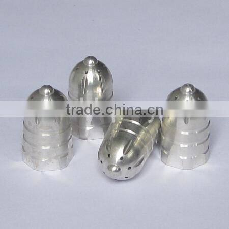 Female SS or ALUM windjet air spray jet nozzles with 6 grooves