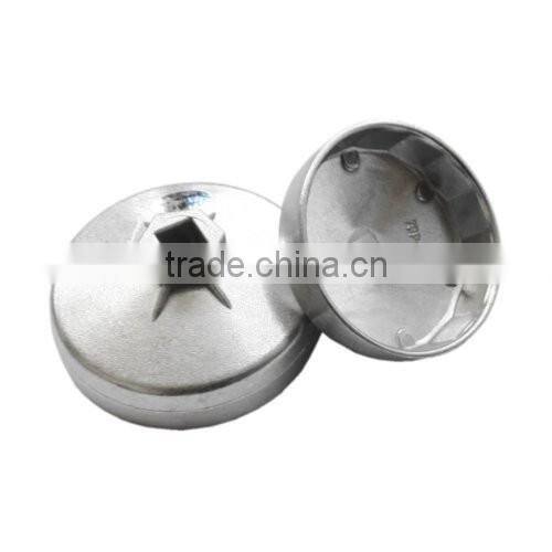 23PCS Cup Type Oil Filter Wrench Set Aluminum Alloy Cup Type Oil Filter Wrench Socket Removal Garage Tool