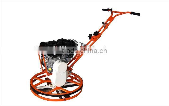 Best seller HXM60 petrol driven concrete mini portable 24'' brick power trowel