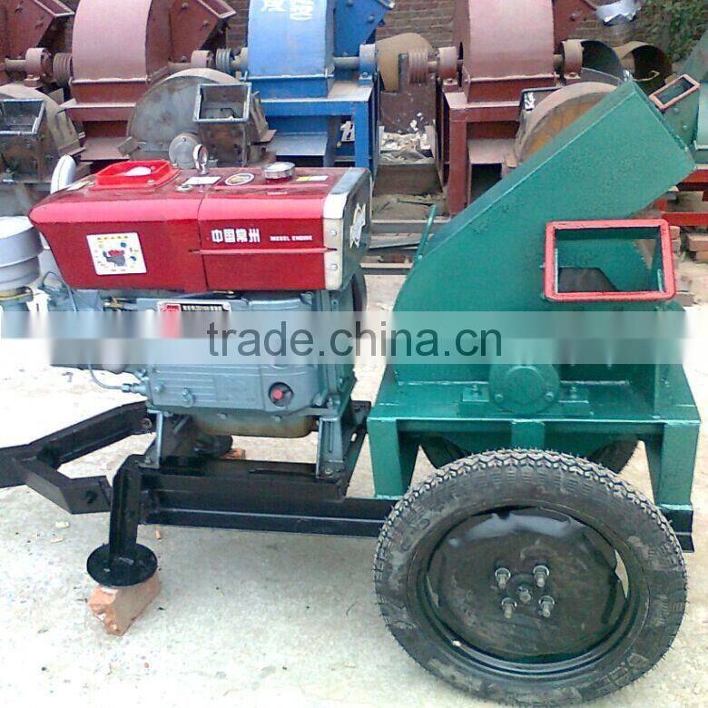 Competitive price mobile wood chipper/chipping machine for sale