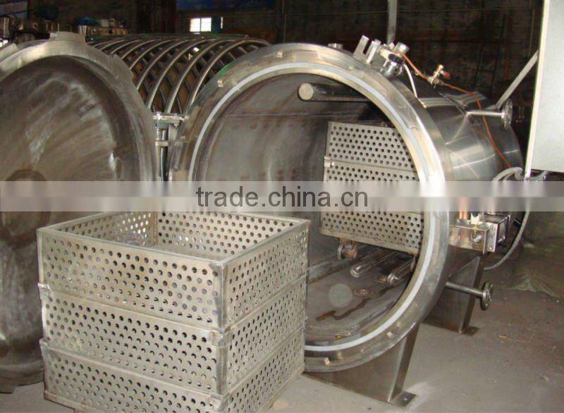 DN900 x 1500 pouch food sterilizer retort