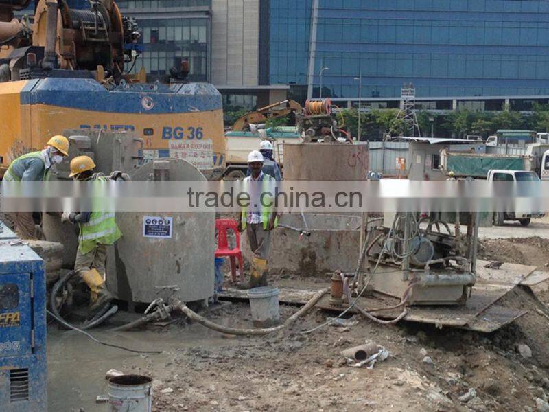 LGH-H China work plant CE Piston hydraulic chemical electric grout pump