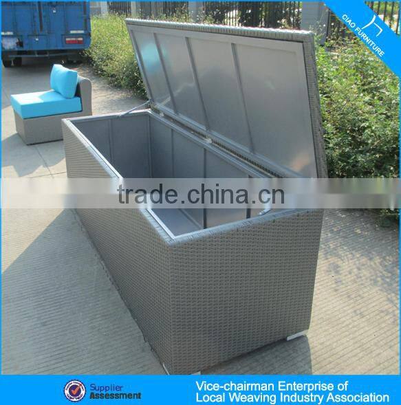 Garden waterproof outdoor cushion storage box