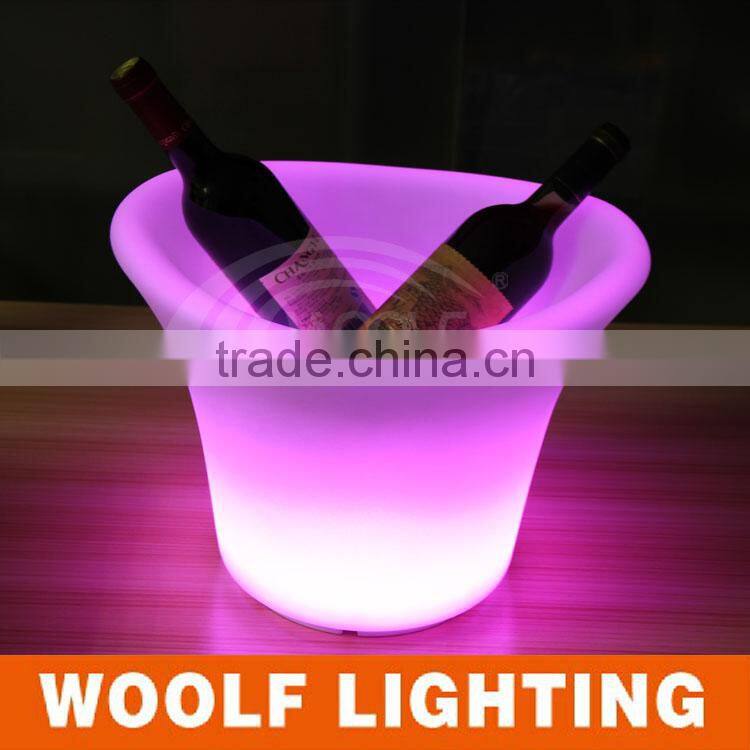 NEW design hot sale used wine ktv bar led small ice bucket