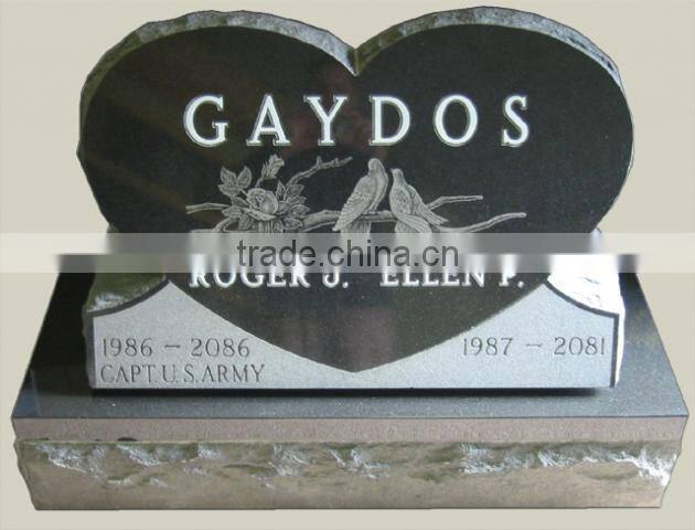 garden Memorial cross gravestone