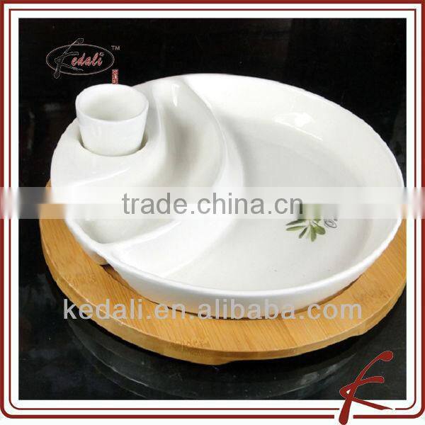 porcelain dessert plate