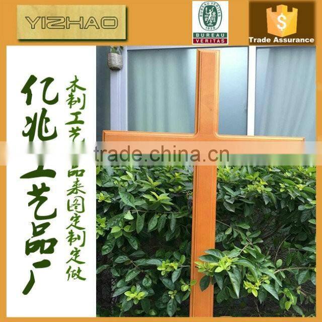 Nice Irregularly Shaped Vintage Wooden Crucifix, Wooden Crucifix