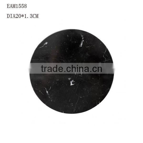 Nero Margiua Coasters black marble Hexagon Coasters