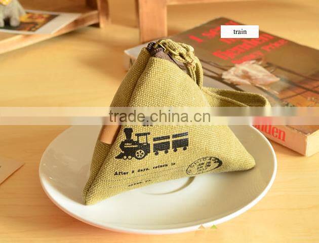Canvas restore ancient ways wallet rice dumpling coin purse