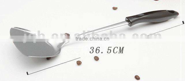 Stainless Steel Solid Turner Kitchen Utensils with SGS Silicone Coated