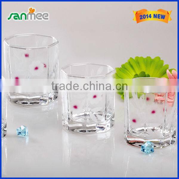 Mini And Clear Orange Juice Glass