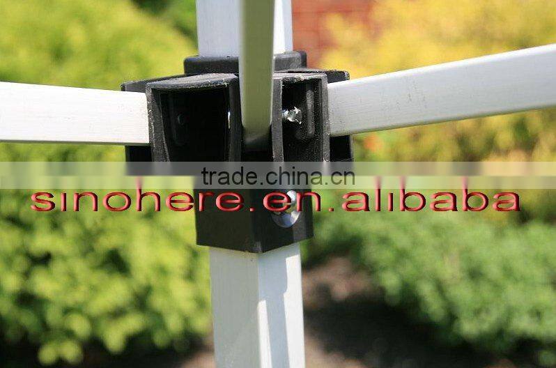 Foldable aluminum gazebo portable shade canopy