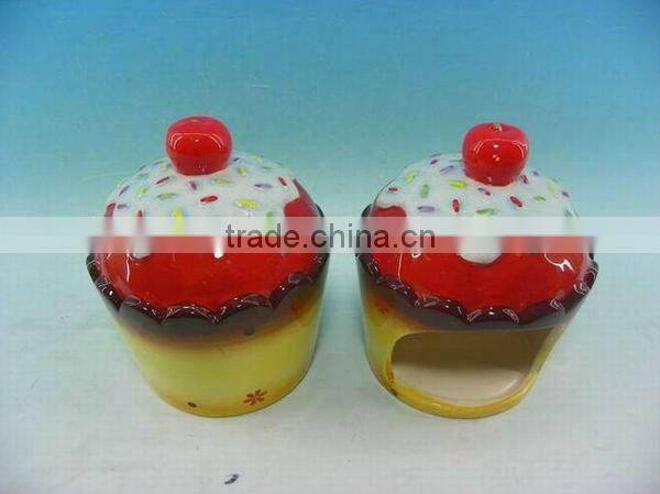 porcelain or ceramic candle holder