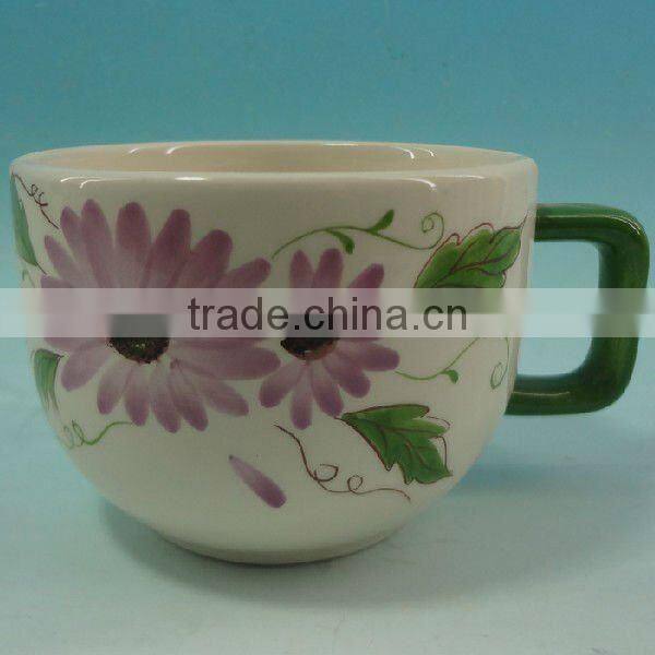 Colorful Ceramic Tea Cup ceramic coffee mugs with handle