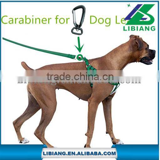 Adjustable and Heavy Duty No-Pull Leash & Harness-Perfect Lightweight Training & Walking Collar Carabiner for Dog Leash