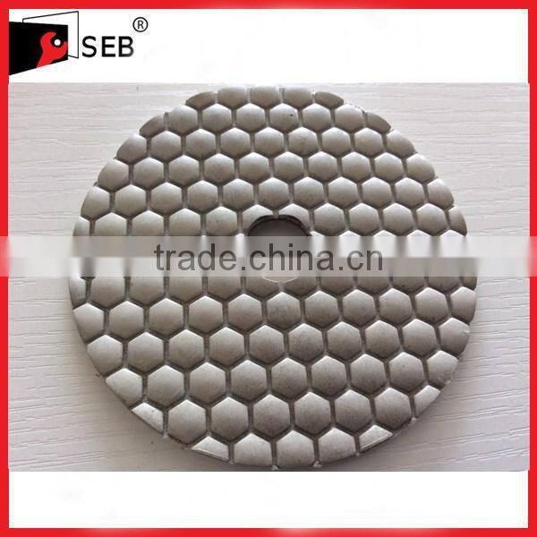 Dry diamond polishing pads for concrete SEB-PP110685