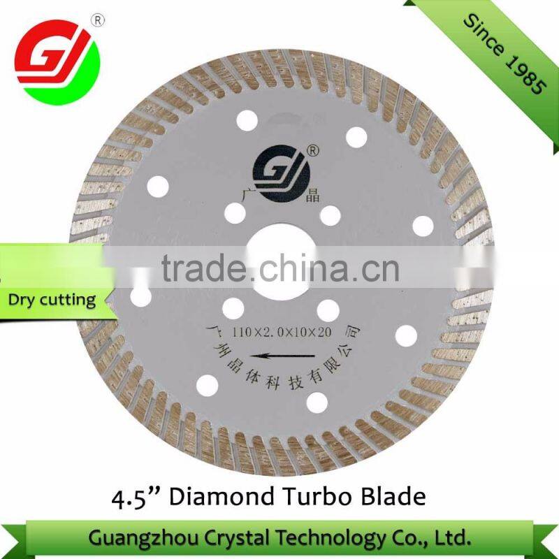 China Manufacturer Guangjing Professoinal Turbo Saw Blade Diamond Cutting Blades
