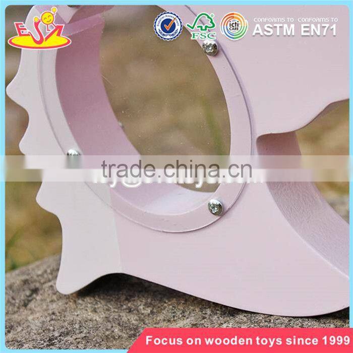 wholesale lovely wooden unicorn piggy bank new design wooden unicorn piggy bank for kids W02A257
