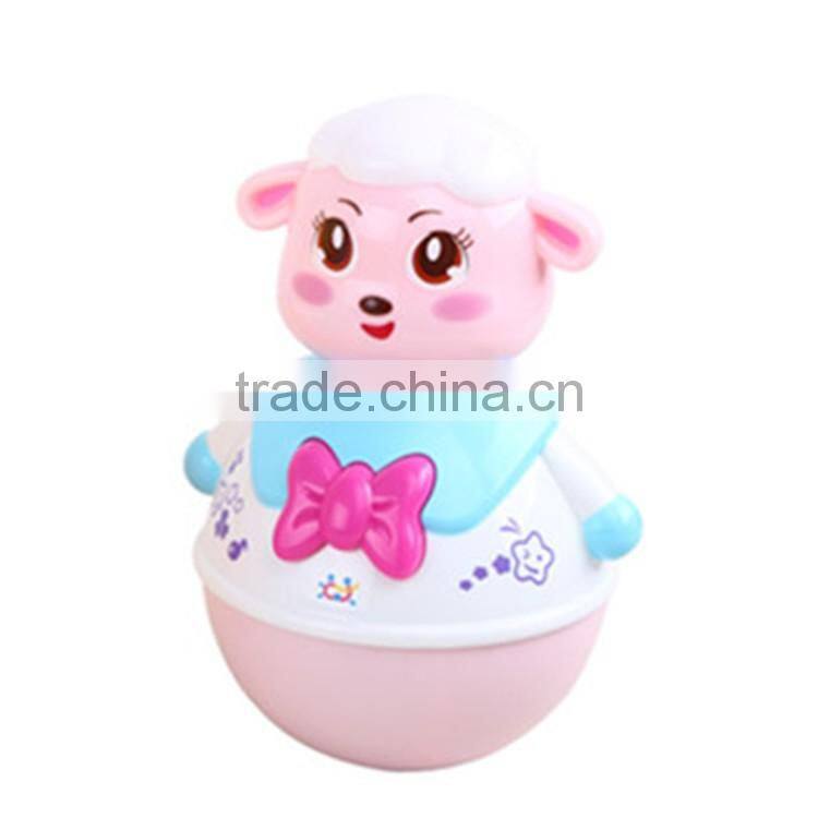 China ICTI GSV Manufacturer Plastic Roly-poly Dolls for Baby