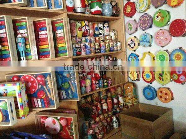 Hot sale high quality wooden Bongo toy, Tranditional red Bongo,new and popular kids toy Bongo (WJ278126)