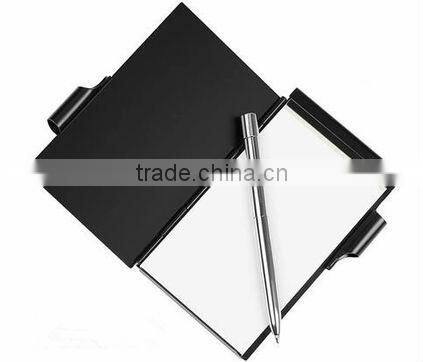 Mini aluminum notebook with pen/pocket notebook
