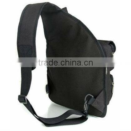 2013multifunctional sling shoulder bag for sport with polyester