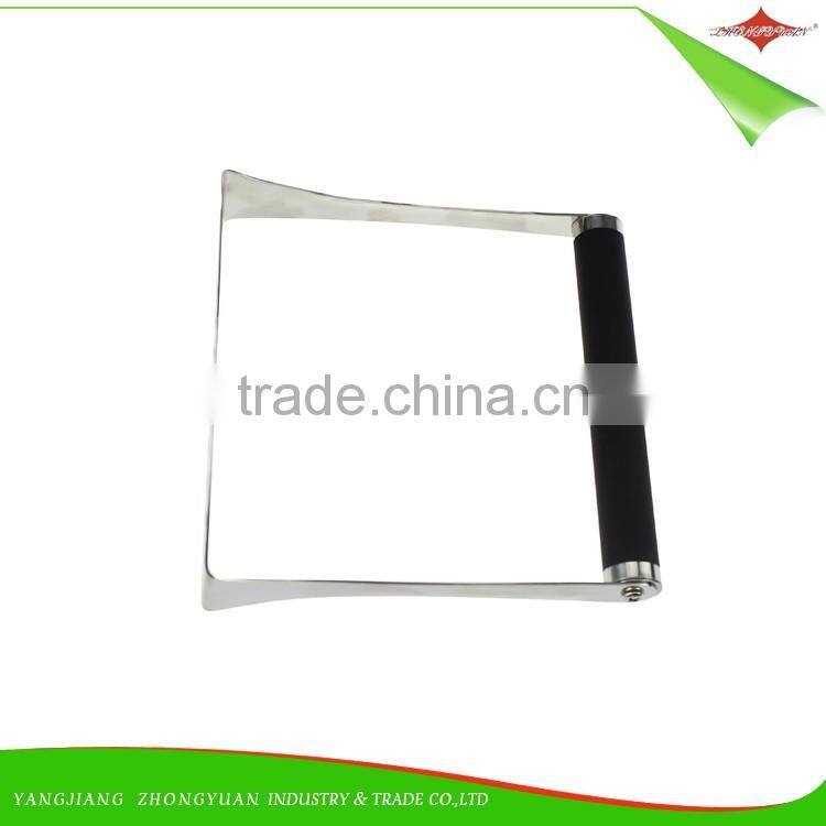 ZY-F1017 good quality stainless steel potato presser with soft tpr grip