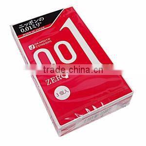 Japanese condom Okamoto 0.01 condoms protection made in Japan for wholesaler