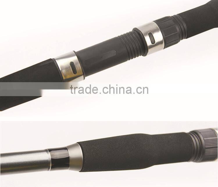 Carbon Fiber Lure Boat Spinning Rod with 3 Different Action Tips, Custom Fishing Rod Spinning