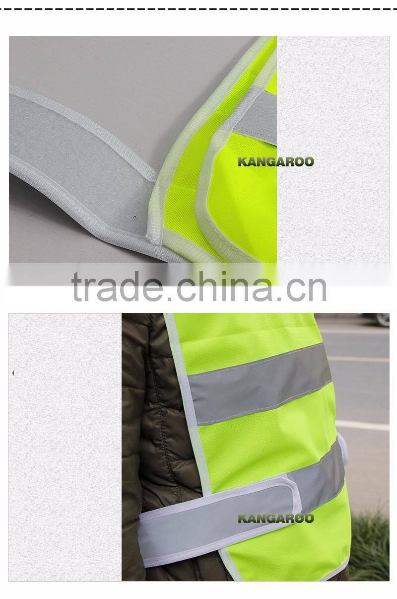 Custom wholesale cheap 3m reflective safety vest