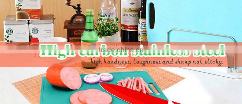 2014 hot sale Color handle straight blade cheese knife cheese tool cheese cutting tool