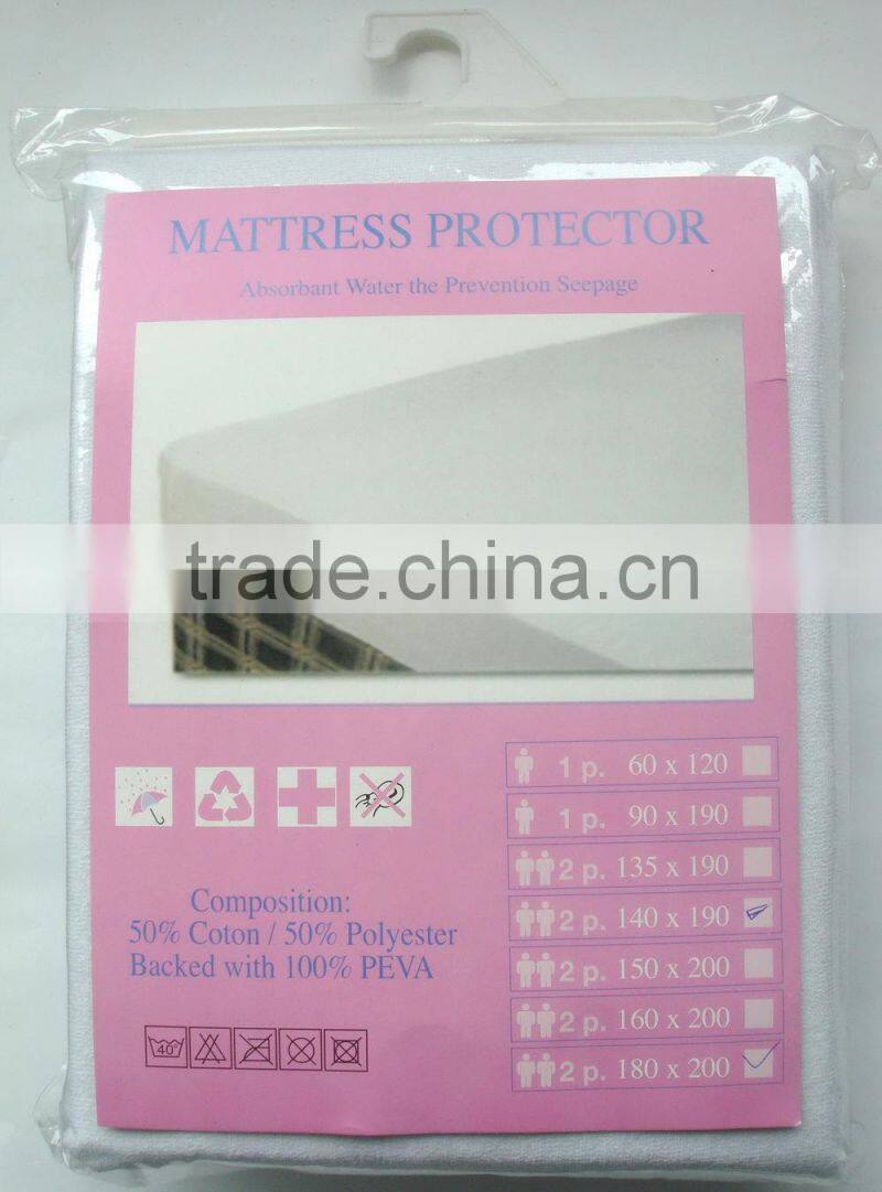 Cotton & Ployester Mattress cover, Factory supplier