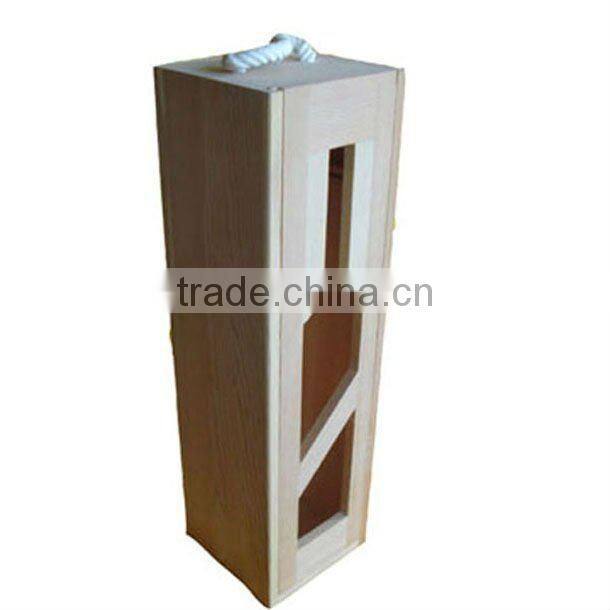 Paulownia Wood 1 bottle Wine Gift Box