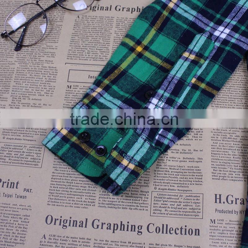 Men Plaid Shirt, Long Sleeve Flannel Plaid Shirt, Winter Shirt,