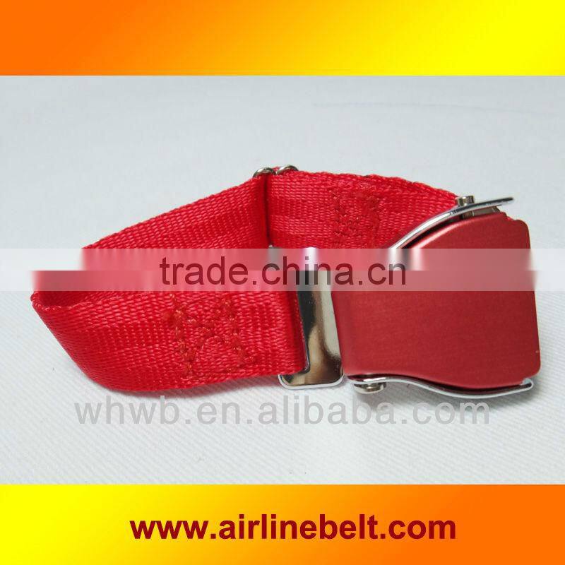 Top classic airplane seatbelt buckle bracelets